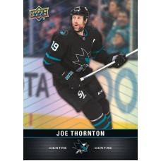45 Joe Thornton Base Card 2019-20 Tim Hortons UD Upper Deck
